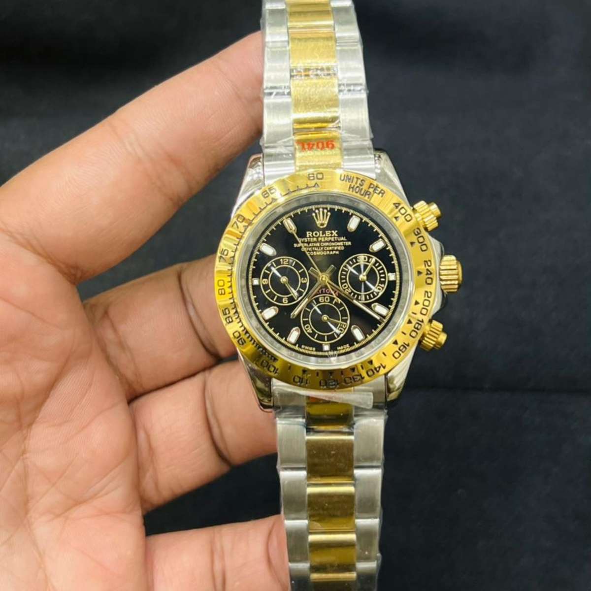 Rolex Daytona|Two Tone|Black Dial|