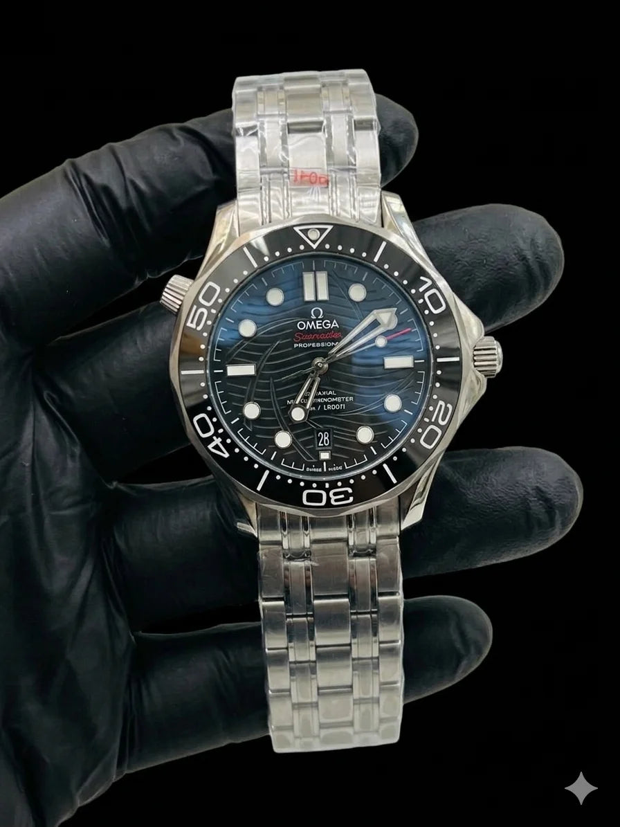 Omega Seamaster|Black Dial|