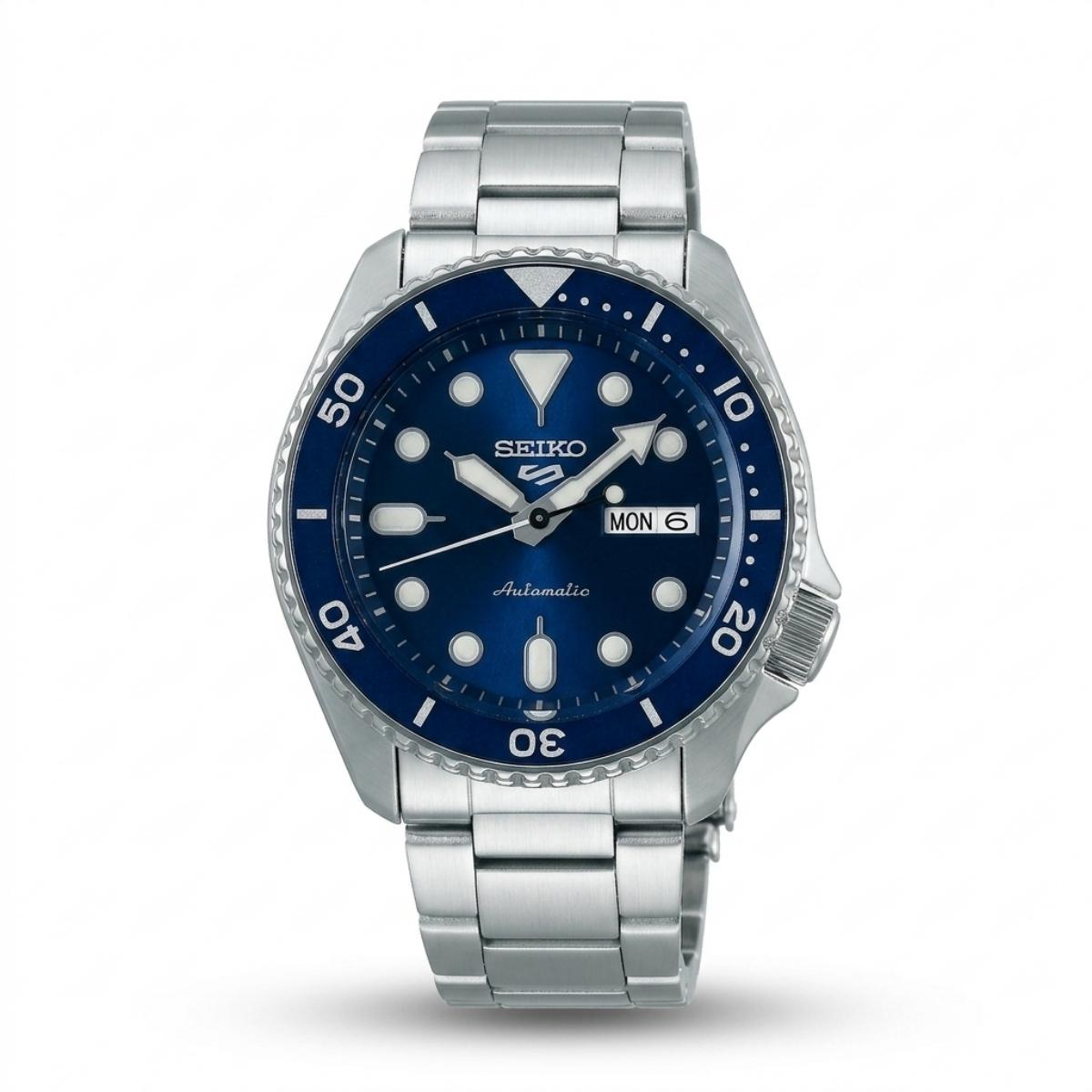 Seiko 5 Sports "5KX" Automatic Sunray Blue Dial Watch SRPD51K1