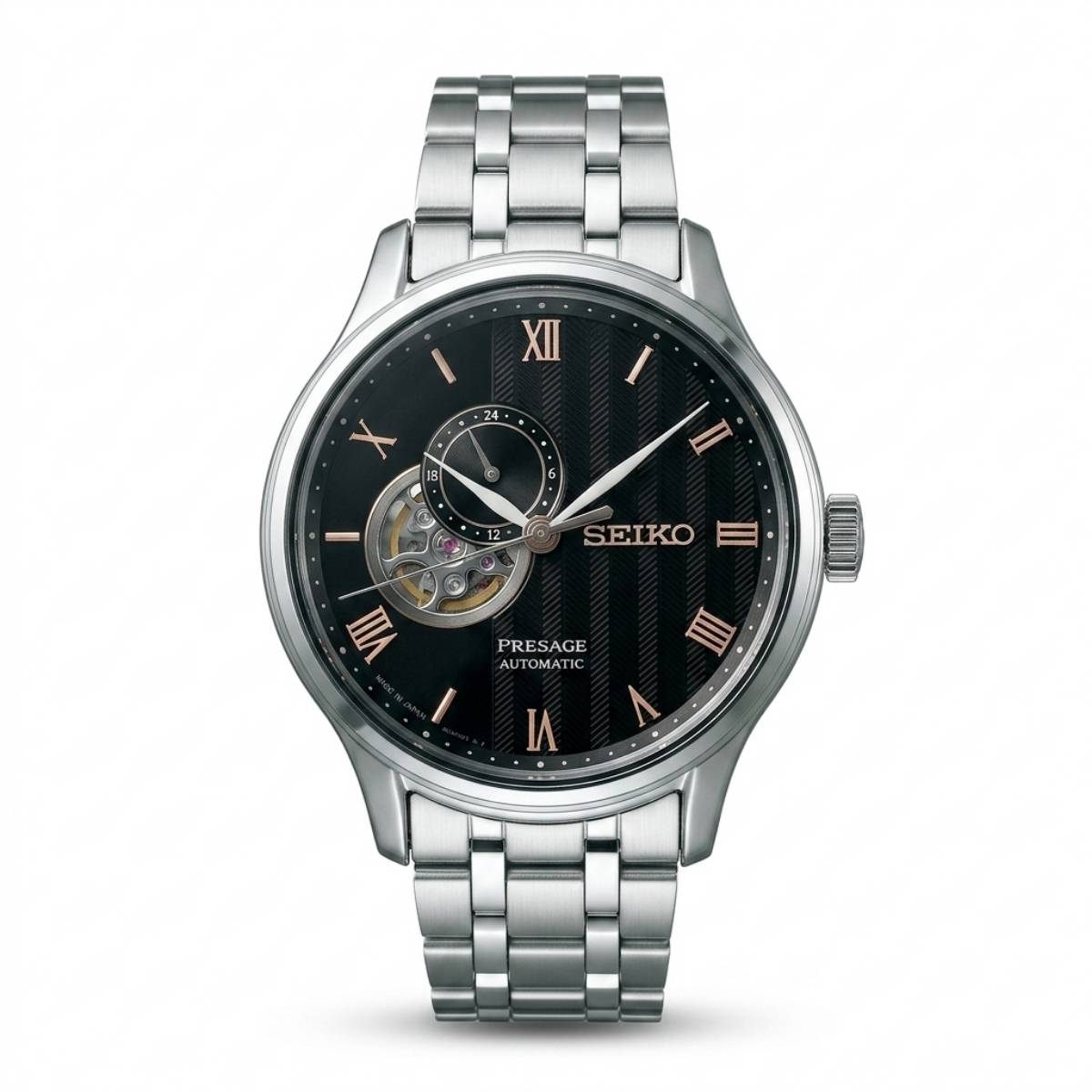 Seiko Presage "Japanese Garden" Open Heart Automatic Watch SSA377J1