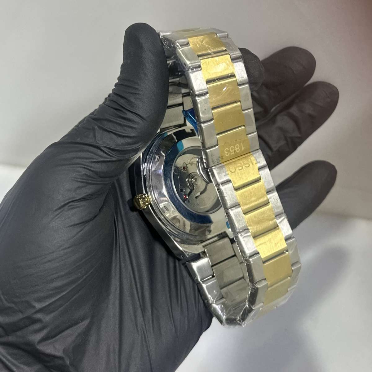 Tissot Prx Two-Tone Blue Dial Semi Auto