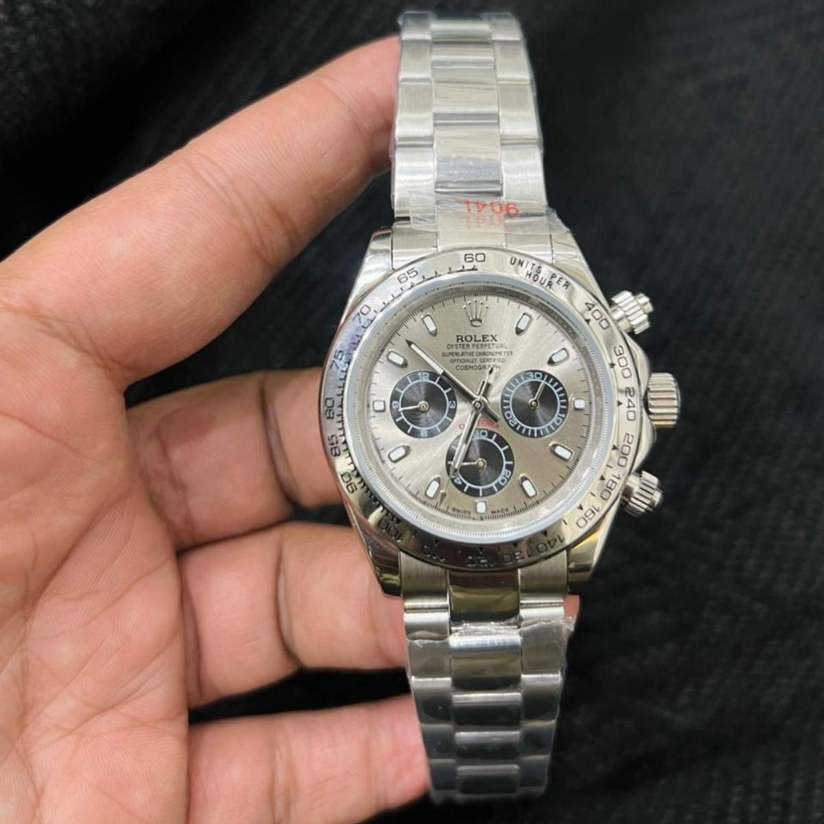 Rolex Daytona|Silver Chain|Silver Dial|