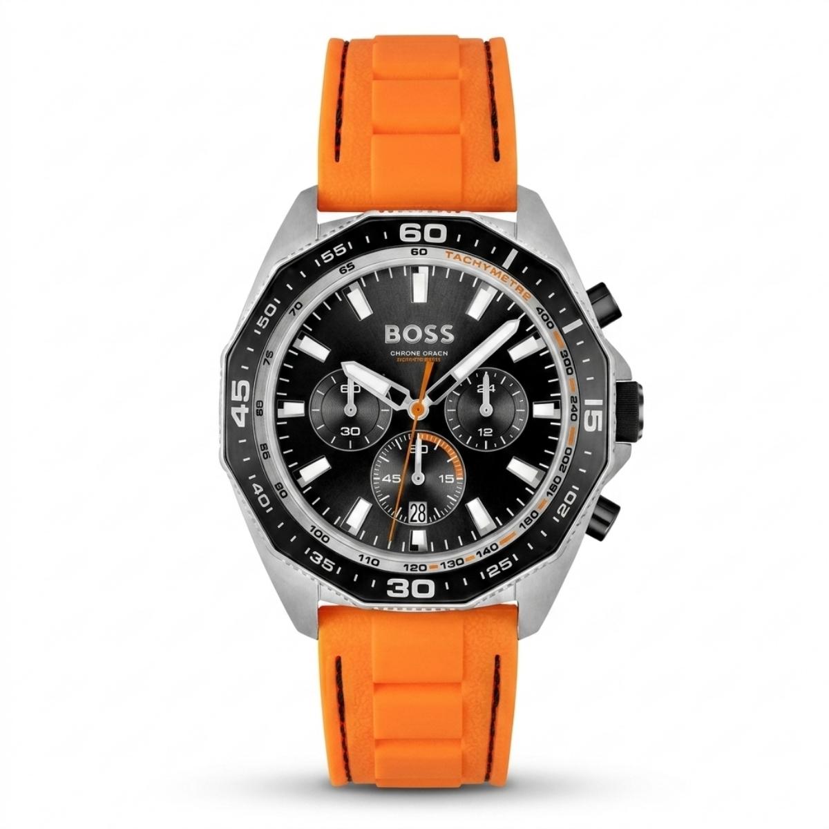 BOSS Energy Chronograph – Black & Orange 1513970