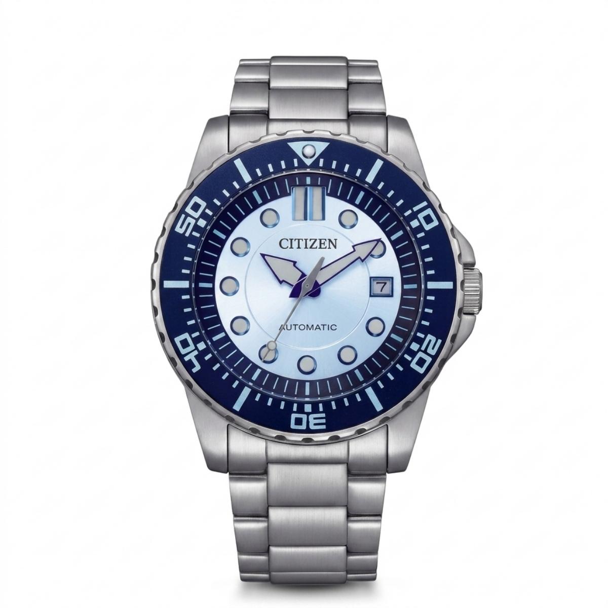 Citizen Automatic Sports Ice Blue Dial Men's Watch NJ0170-84L