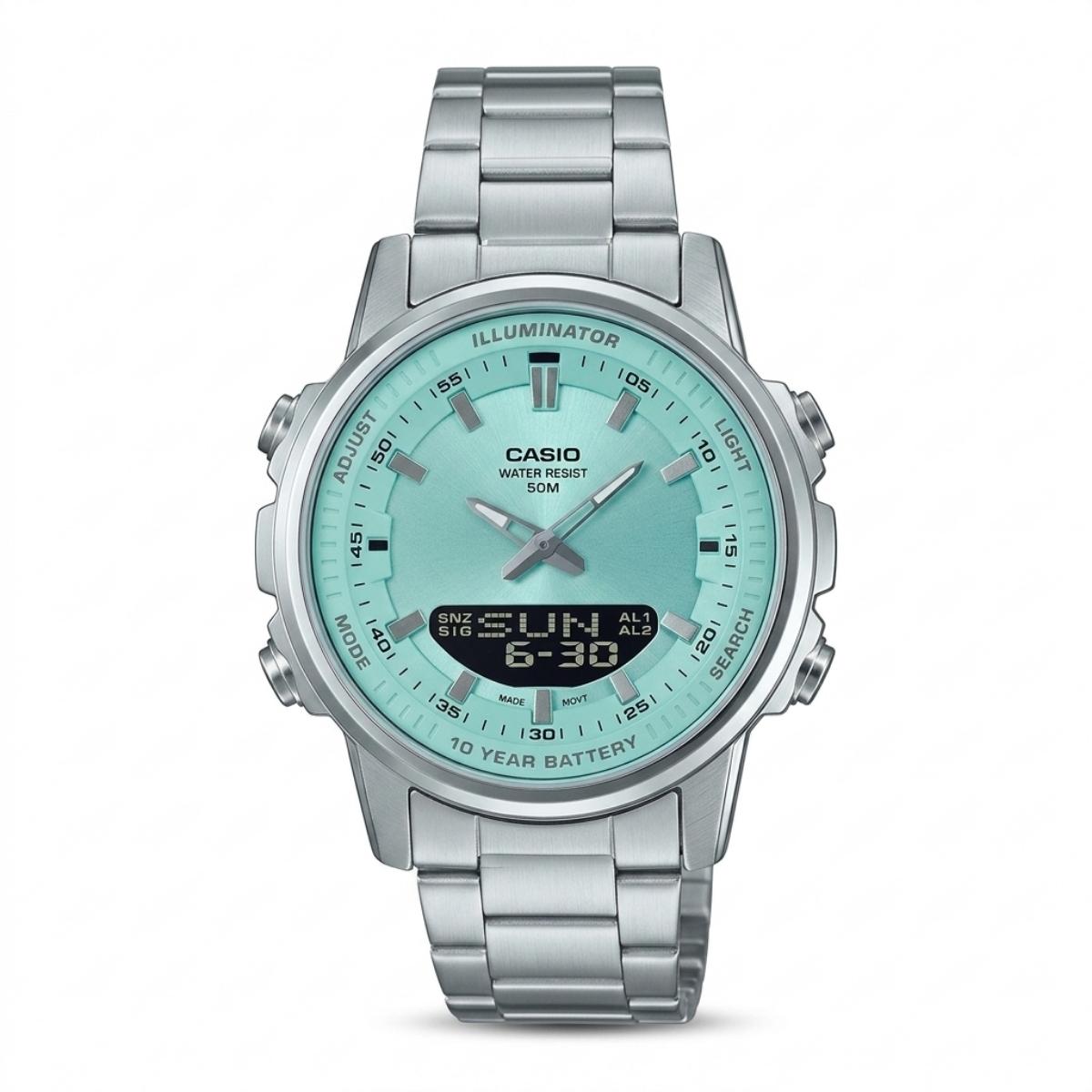Casio World Time Blue Dial AMW-880D-9AV
