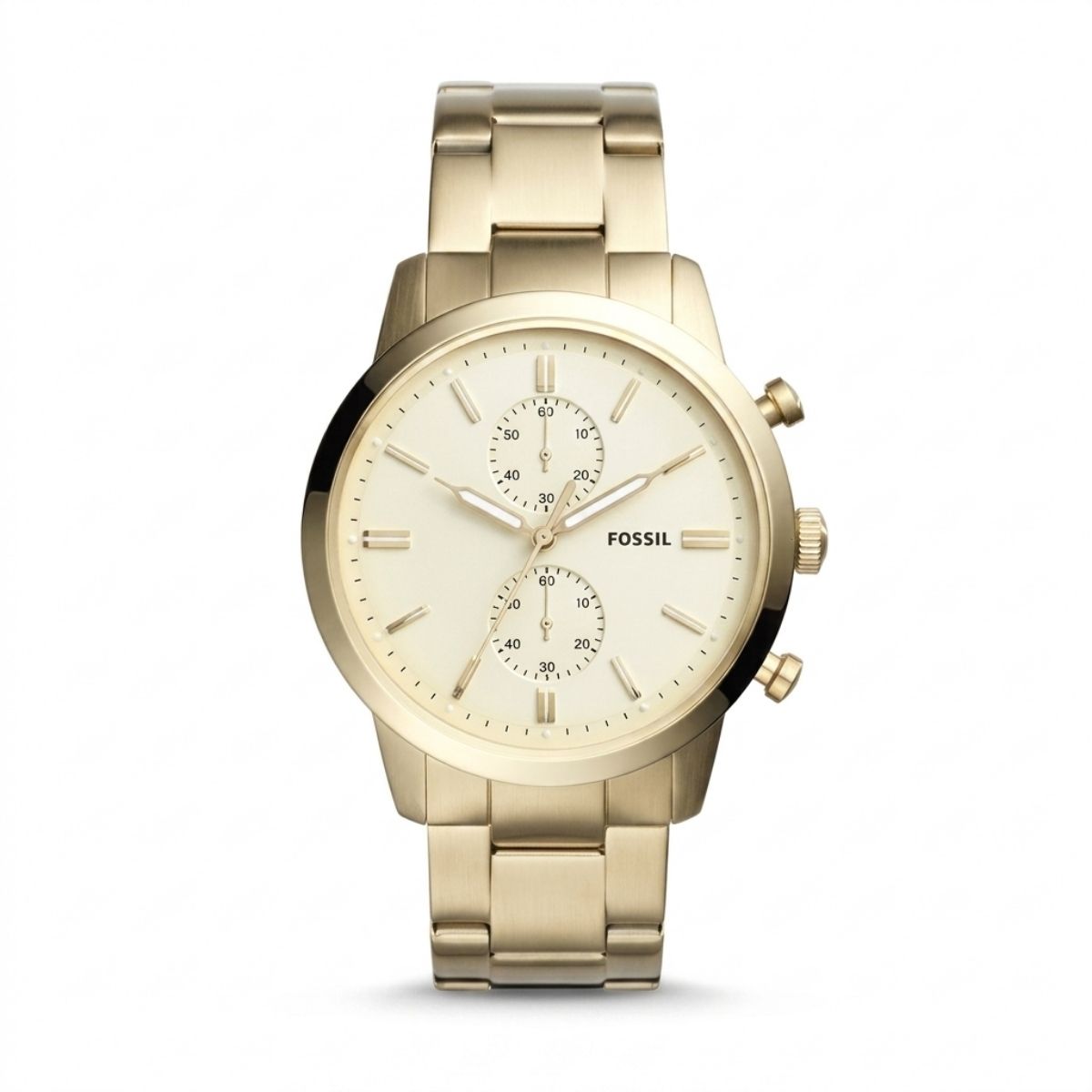 Fossil Modern Courier Chronograph Gold Watch BQ2400