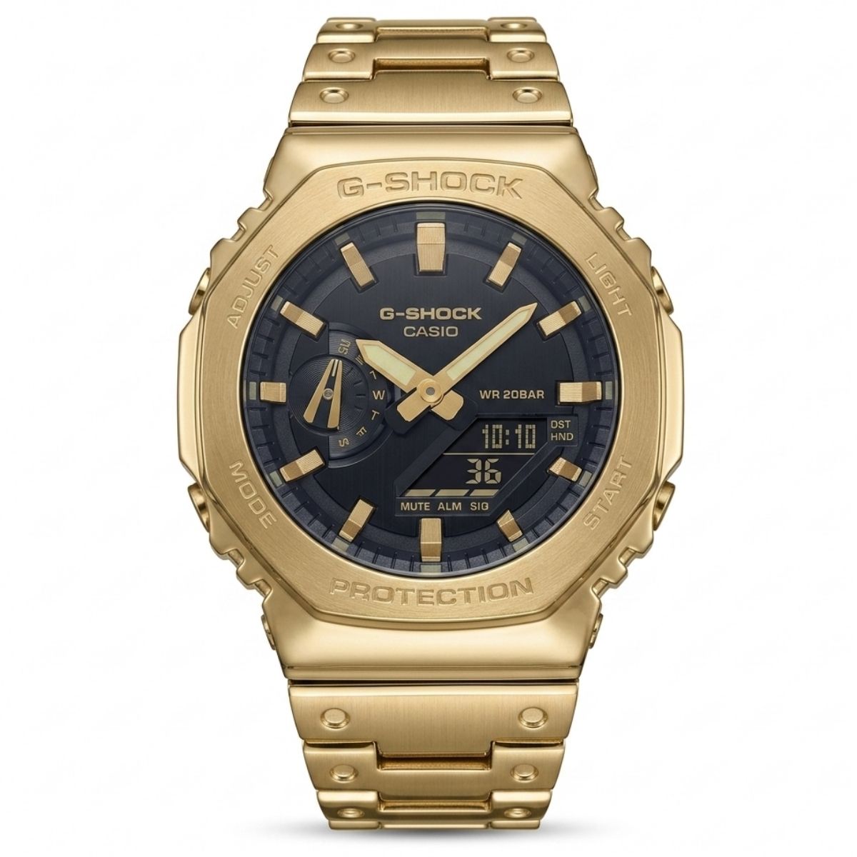 Casio G-Shock GM-2100YMG-9A Metal Covered 'Moon Gold' Watch