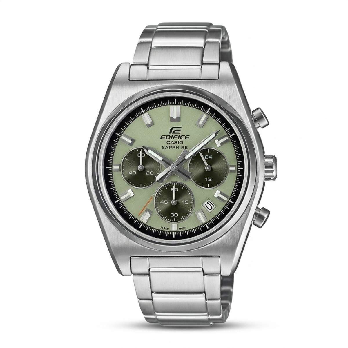 Casio Edifice EFB-730D-3A Sapphire Chronograph Green Watch