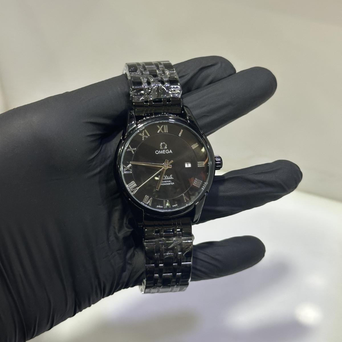 Omega De-Ville Black Dial