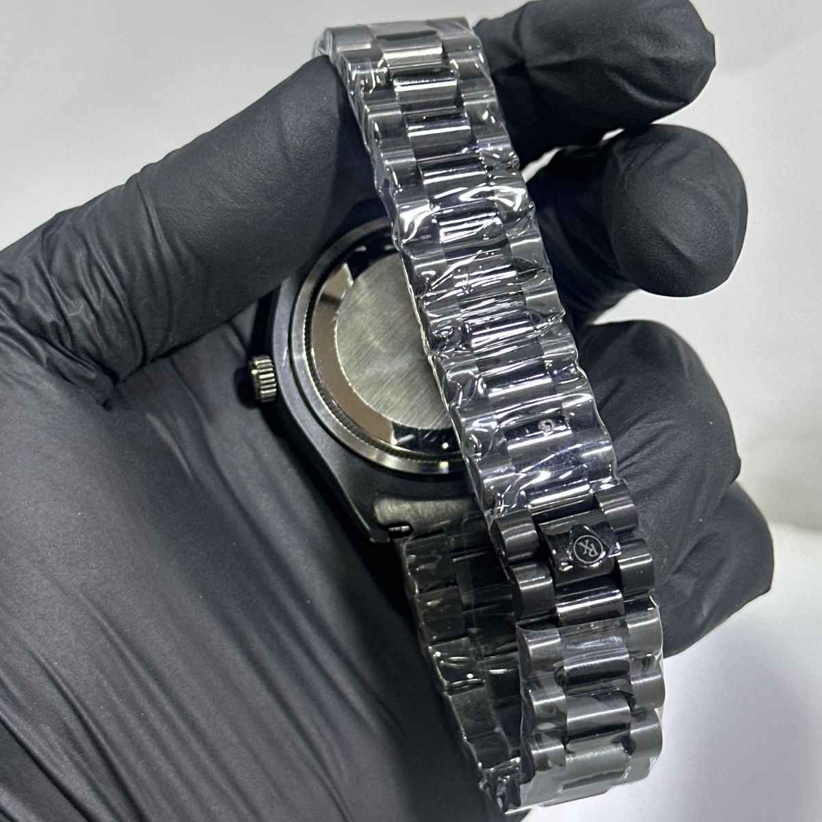 Rolex All black Model Roman Numbers