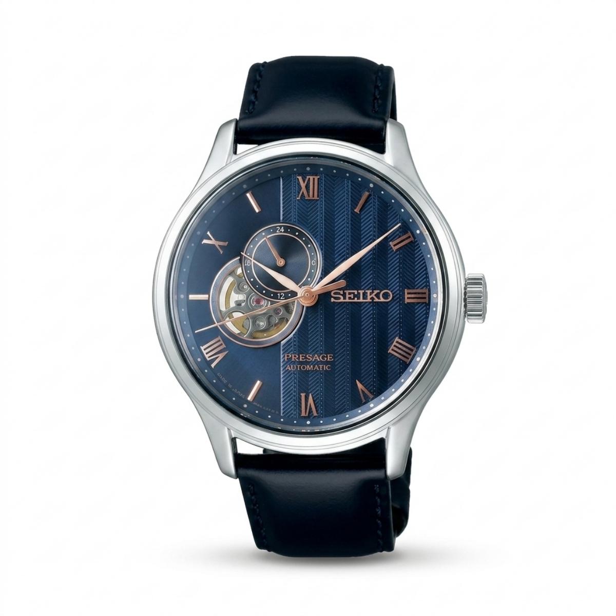Seiko Presage "Japanese Garden" Open Heart Automatic Watch SSA421J1