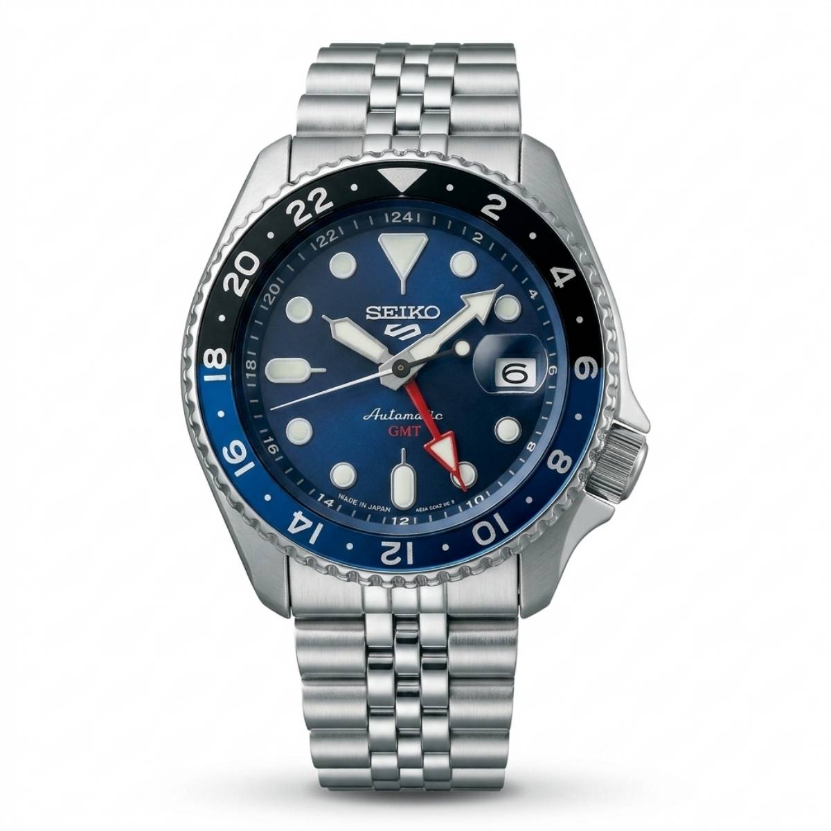 Seiko 5 Sports GMT "Blueberry" Automatic Men's Watch SSK003K1