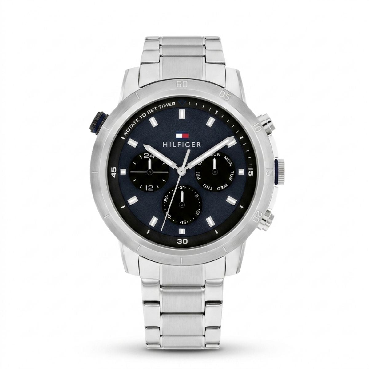 Tommy Hilfiger Decker Men's Stainless Steel Multifunction Watch - 1791476